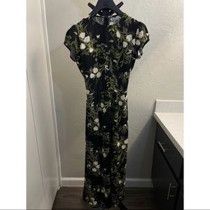 Reformation Gavin Dress Anastasia Floral Size 6